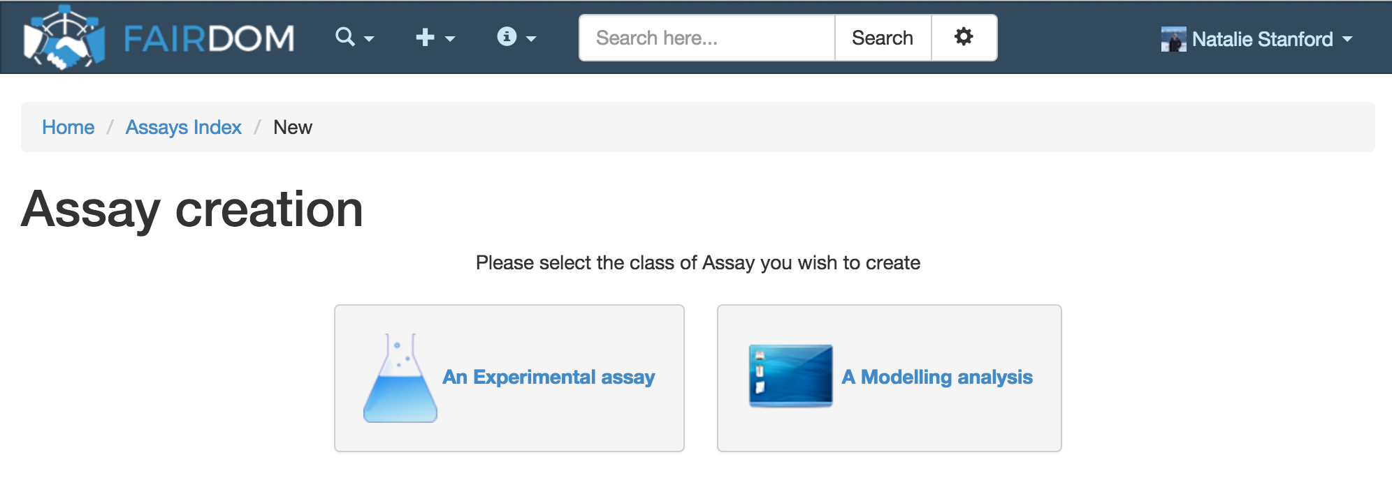 create assay 1